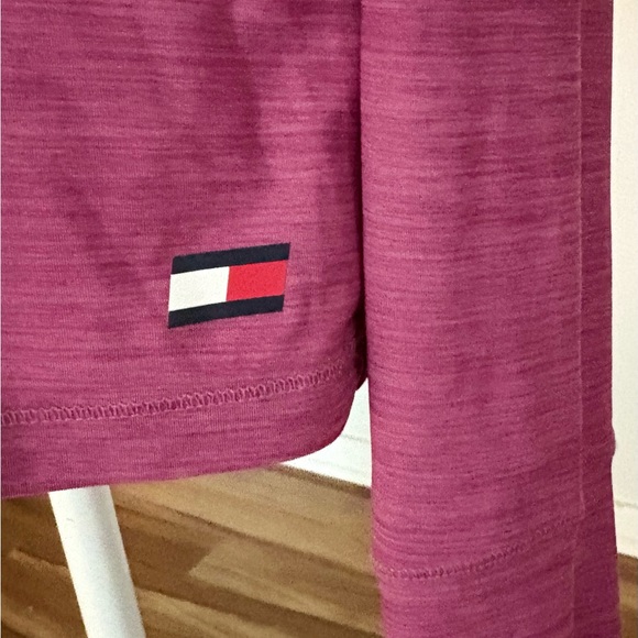 Tommy Hilfiger Sport, Mesh Detail Activewear Top, Long Sleeve, Size S - Picture 6 of 13